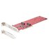 STARTECH .com Adattatore PCI Express M.2 NVMe - Scheda Adattatore PCIe 4.0 x8 x16 a Doppio SSD M.2 NVMe or AHCI, 7.8Gbps per disco - Biforcazione richiesta - Compatibile con Windows/Linux