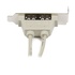 STARTECH Adattatore piastra slot basso profilo 2 porte USB A femmina