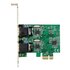 STARTECH Adattatore Scheda di Rete Ethernet Gigabit PCI express PCIe NIC a 2 porte RJ45 da 1 Gbps