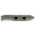 STARTECH Adattatore Scheda di Rete Ethernet Gigabit PCI express PCIe NIC a 2 porte RJ45 da 1 Gbps
