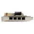 STARTECH Adattatore Scheda di Rete Ethernet Gigabit PCI express PCIe NIC a 4 porte