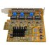 STARTECH Adattatore Scheda di Rete Ethernet Gigabit PCI express PCIe NIC a 4 porte