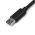 STARTECH Adattatore USB 3.0 a Ethernet Gigabit NIC con porta USB - Nero