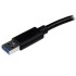 STARTECH Adattatore USB 3.0 a Ethernet Gigabit NIC con porta USB - Nero