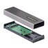 STARTECH .com Box SSD M2 NVME - Adattatore USB-C 10Gbps a M.2 NVMe/SATA - Case Esterno USB-C (3.0/3.1) in Alluminio per SSD M2 PCIe/SATA - Cavi USB-C/A inclusi - Compatibile con 2230/2242/2260/2280 - Thunderbolt 3