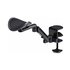 STARTECH .com Bracciolo regolabile per scrivania, supporto ergonomico per braccio/gomito, rotazione di 360 gradi, installazione a morsetto/ senza trapano, nero