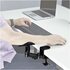 STARTECH .com Bracciolo regolabile per scrivania, supporto ergonomico per braccio/gomito, rotazione di 360 gradi, installazione a morsetto/ senza trapano, nero