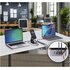 STARTECH .com Caricatore USB-C a 4 porte multidispositivo, 240 W totali, porta singola 140 W EPR, PD 3.1, porte con blocco a vite, staffa di montaggio inclusa