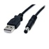 STARTECH Cavo a barilotto USB a tipo M 2 m - Cavo CC USB a 5,5 mm 5 V