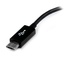 STARTECH Cavo Adattatore micro USB a USB femmina OTG da viaggio 12cm M/F - Nero