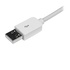 STARTECH Cavo connettore lungo Lightning a 8 pin Apple a USB per iPhone / iPod / iPad bianco da 3 m