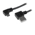 STARTECH Cavo da Usb a micro USB con connettori ad angolo destro - M/M da 1 m Nero