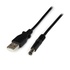 STARTECH Cavo di alimentazione USB a barilotto tipo N 1 m 5 V CC - USB A a CC 5,5 mm