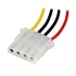 STARTECH Cavo di estensione di alimentazione LP4 Molex da 30 cm – M/F