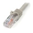 STARTECH Cavo di rete CAT 5e - Cavo Patch Ethernet RJ45 UTP Grigio da 1m antigroviglio