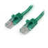 STARTECH Cavo di rete CAT 5e - Cavo Patch Ethernet RJ45 UTP Verde da 2m antigroviglio