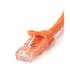 STARTECH Cavo di rete Cat 6 - Cavo Patch Ethernet Gigabit arancione antigroviglio da 2m