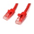 STARTECH Cavo di rete CAT 6 - Cavo Patch Ethernet RJ45 UTP rosso da 1m antigroviglio