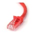 STARTECH Cavo di rete CAT 6 - Cavo Patch Ethernet RJ45 UTP rosso da 5m antigroviglio