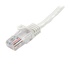 STARTECH Cavo di Rete da 10m Bianco Cat5e Ethernet RJ45 Antigroviglio