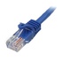 STARTECH Cavo di Rete da 10m Blu Cat5e Ethernet RJ45 Antigroviglio