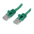 STARTECH Cavo di Rete da 50cm Verde Cat5e Ethernet RJ45 Antigroviglio