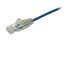 STARTECH Cavo di Rete Ethernet Snagless CAT6 da 1m - Cavo Patch antigroviglio slim RJ45 - Blu