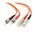 STARTECH Cavo di rete patch ST - SC 62.5/125 multimodale duplex in fibra ottica da 2m