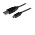 STARTECH Cavo di sincronizzazione e di ricarica USB a Micro USB - Cavetto slim per Smartphone e Tablet A a Micro B da 1 m