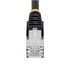 STARTECH .com Cavo Ethernet CAT 6a - 3m - Nero - Cavo di rete LAN Low Smoke Zero Halogen (LSZH) - 10GbE 500MHz 100W PoE++ - Filo/Cavo patch schermato S/FTP con spinotto RJ45 antigroviglio e rilievi di trazione