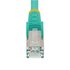 STARTECH .com Cavo Ethernet CAT 6a - 5m - Acqua - Cavo di rete LAN Low Smoke Zero Halogen (LSZH) - 10GbE 500MHz 100W PoE++ - Filo/Cavo patch schermato S/FTP con spinotto RJ45 antigroviglio e rilievi di trazione