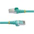 STARTECH .com Cavo Ethernet CAT 6a - 7,5m - Acqua - Cavo di rete LAN Low Smoke Zero Halogen (LSZH) - 10GbE 500MHz 100W PoE++ - Filo/Cavo patch schermato S/FTP con spinotto RJ45 antigroviglio e rilievi di trazione