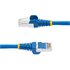 STARTECH .com Cavo Ethernet CAT 6a - 7m - Blu - Cavo di rete LAN Low Smoke Zero Halogen (LSZH) - 10GbE 500MHz 100W PoE++ - Filo/Cavo patch schermato S/FTP con spinotto RJ45 antigroviglio e rilievi di trazione