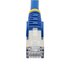 STARTECH .com Cavo Ethernet CAT 6a - 7m - Blu - Cavo di rete LAN Low Smoke Zero Halogen (LSZH) - 10GbE 500MHz 100W PoE++ - Filo/Cavo patch schermato S/FTP con spinotto RJ45 antigroviglio e rilievi di trazione