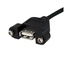 STARTECH Cavo pannello USB 30 cm - Cavo USB A a collettore scheda madre F/F