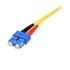 STARTECH Cavo patch duplex in fibra modalità singola LC-SC 1 m