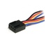 STARTECH Cavo sdoppiatore per alimentatore ventola 4 pin 12'' - F/M