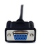 STARTECH Cavo seriale null modem DB9 RS232 nero 1 m - F/M