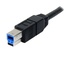 STARTECH Cavo USB 3.0 SuperSpeed 3 m A a B - M/M, colore nero