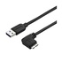 STARTECH Cavo USB 3.0 Tipo A a Micro B slim - Connettore USB3.0 A a Micro B slim ad angolo destro Gen 1 (5 Gbps) - 50cm