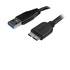 STARTECH Cavo USB 3.0 Tipo A a Micro B slim - Connettore USB3.0 A a Micro B slim M/M - 2m