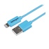 STARTECH Cavo USB Apple a connettore Lightning da 8 pin per ricarica iPhone 5 / Ipad air / Ipod da 1m - blu