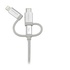 STARTECH Cavo USB-C Multi Carica - Lightning USB, Micro-B - Intrecciato - 1m