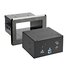 STARTECH .com Docking station da tavolo 4K e scatola di connettività - Host USB-C o USB-A, HDMI, 4xUSB, 60W USB-C PD, RJ45