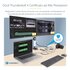 STARTECH .com Docking Station Thunderbolt 4 multi monitor, dock TB4 per monitor quadrupli/tripli/doppi - 2x HDMI/2x DisplayPort, Hub 7x USB, 2,5Gb Ethernet, 98W PD