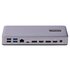 STARTECH .com Docking Station USB-C - Dock USB Tipo C Multi Monitor - HDMI/DP/USB- C con DP Alt-mode - 3x 4K30Hz/2x 4K60Hz - Hub USB 7 Porte, 60W PD, GbE, Audio 3.5mm. Certificato Works with Chomebook