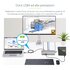 STARTECH .com Docking station USB4, USB-C 40Gbps, doppio video HDMI, fino a 2x 4K 60Hz 4:4:4 (RGB) o 2x 4K 120Hz 4:2:2, dock multi monitor, 6x USB, 2,5GbE, 100W PD