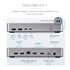 STARTECH .com Docking station USB4, USB-C 40Gbps, doppio video HDMI, fino a 2x 4K 60Hz 4:4:4 (RGB) o 2x 4K 120Hz 4:2:2, dock multi monitor, 6x USB, 2,5GbE, 100W PD