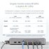 STARTECH .com Docking station USB4, USB-C 40Gbps, doppio video HDMI, fino a 2x 4K 60Hz 4:4:4 (RGB) o 2x 4K 120Hz 4:2:2, dock multi monitor, 6x USB, 2,5GbE, 100W PD