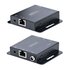 STARTECH .com HDMI Extender via Ethernet 4K 30Hz/40m o 1080p/70m, Kit Extender HDMI via CAT6/CAT5, Estensione HDMI su IP con Power over Cable (PoE), Kit Trasmattitore e Ricevitore HDMI con IR e alimentatore singolo